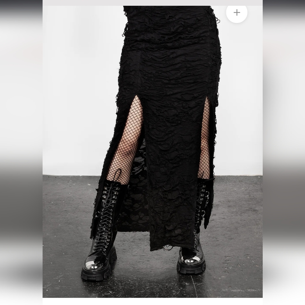 Disturbia Interrupt Split Skirt